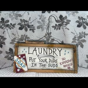 laundry sign